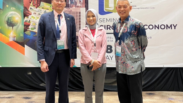 「2024 循環經濟國際研討會」與「2024 印尼臺灣形象展－淨零碳排館」圖