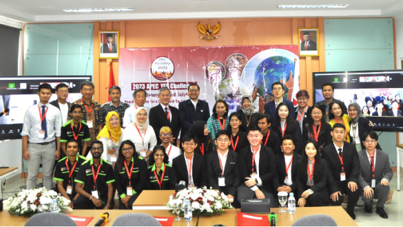 APEC 先進生物氫能技術研究中心 (ACABT) 2023 APEC YES Challenge 各國青年代表展現創新創意 邁向永續環境共好圖