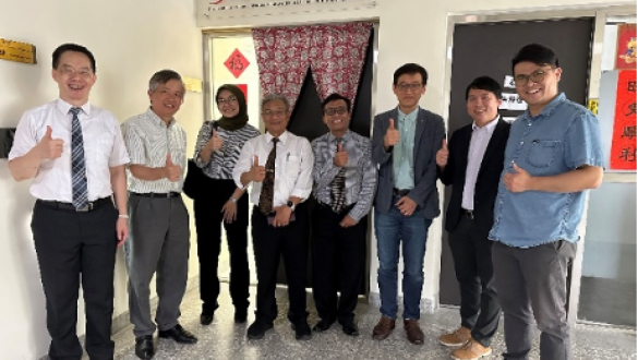 延續國際合作研究，朝向高等教育合作之展望—印尼艾資哈爾大學 UAI 團隊來臺訪問國立臺北大學 NTPU 及臺印尼科研中心 TIUL圖