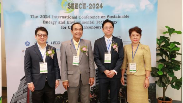 National Tsing Hua University and Kasetsart University jointly organized the International Conference on Sustainable Energy and Environment for Circular Economy圖