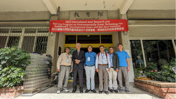 National Tsing Hua University Invited Scholars From New Southbound Countries to Attend the Green Technology and Net Zero Emission Workshop圖