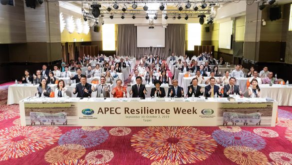 NCDR hosted the APEC Resilience Week in Taipei during September 30 - October 2.圖