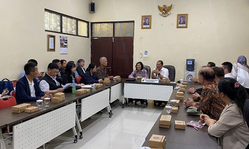 圖：TI-STIC Delegation Visits DLHK Surabaya, Renewable Energy Integration Demonstrator of Indonesia, REIDI at ITS, and TPA Benowo
