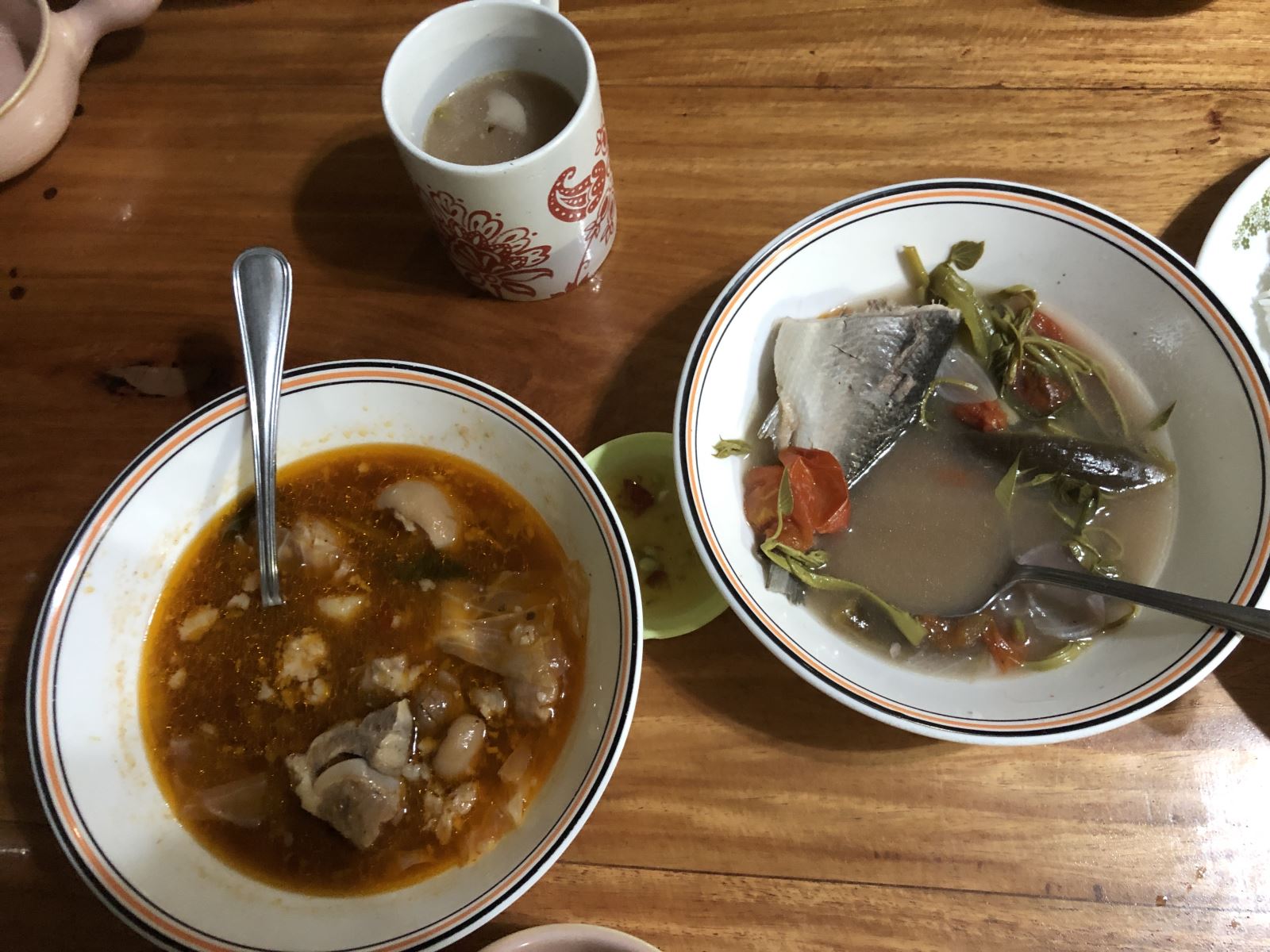 圖1：Stephanie媽媽準備的晚餐