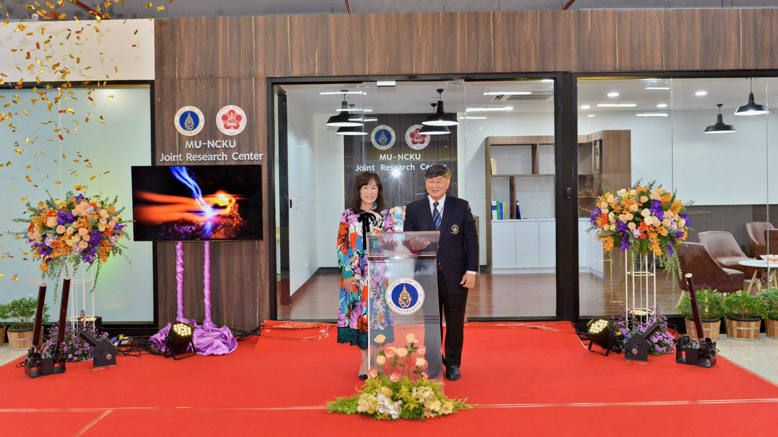 圖二：2019 年成功大學與瑪希敦大學共同研究中心啟用典禮