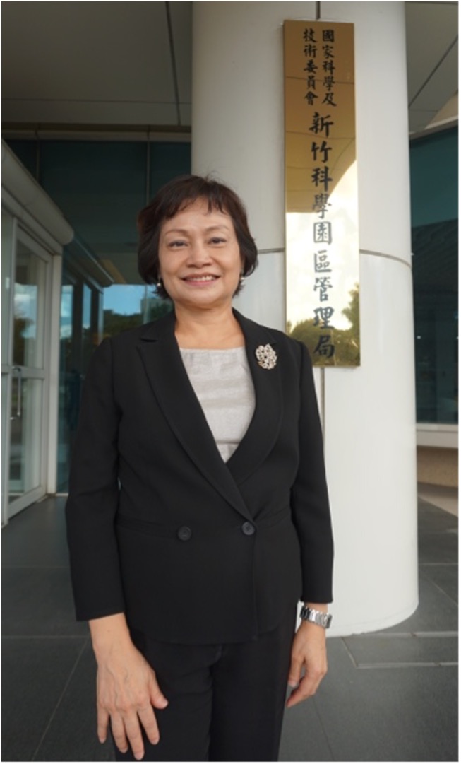 圖1:陳淑珠副局長於竹科管理局(林珮霖攝）