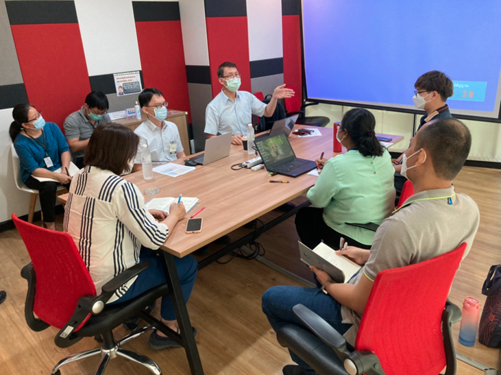 圖 1：NTHU 及 MTEC 研究團隊進行 MIP 感測技術交流會議