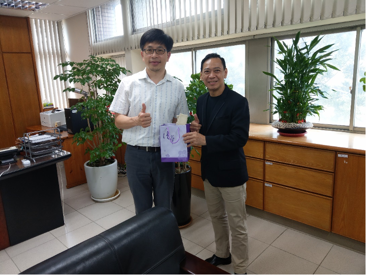 圖 2：Alvin Culaba 副院長拜會清華大學工學院蔡宏營院長