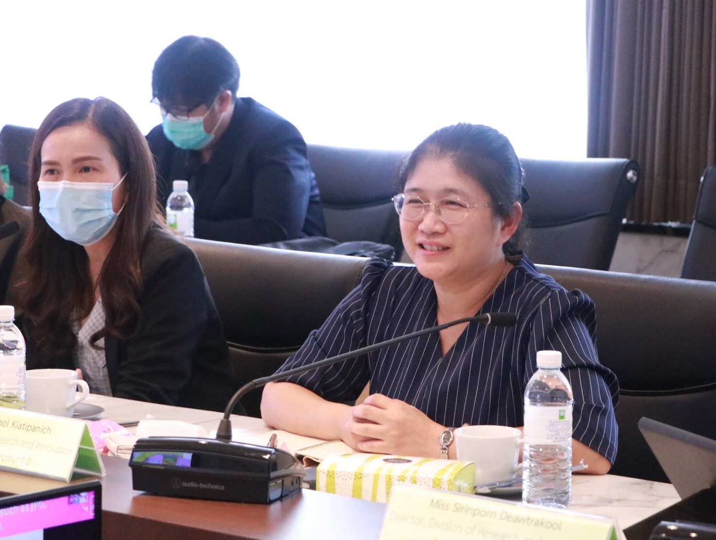 圖 3：泰國 NRCT 研究創新資金管理處處長 Sattakamol Kiatipanich 女士