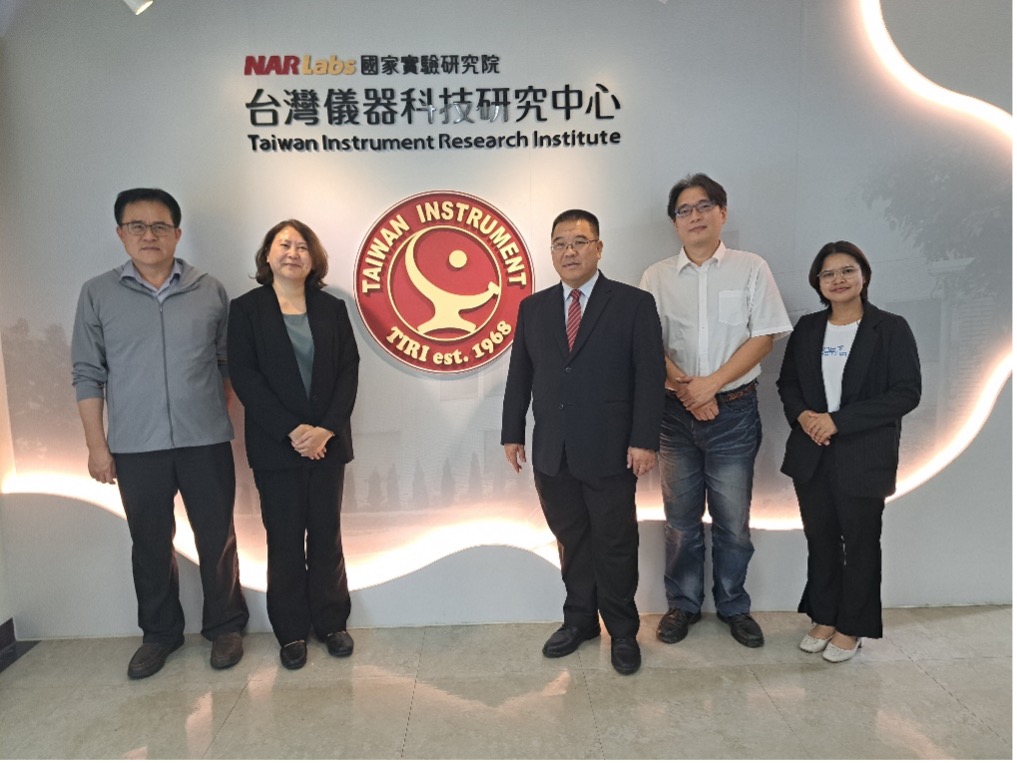 圖3. MTEC 研究團隊前往臺灣儀器科技研究中心進行學術交流