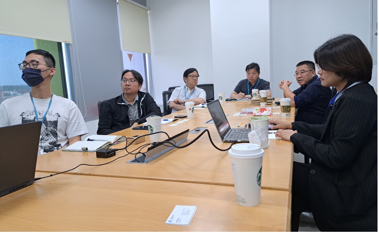 圖4. MTEC 研究團隊前往工研院量測技術發展中心進行學術交流