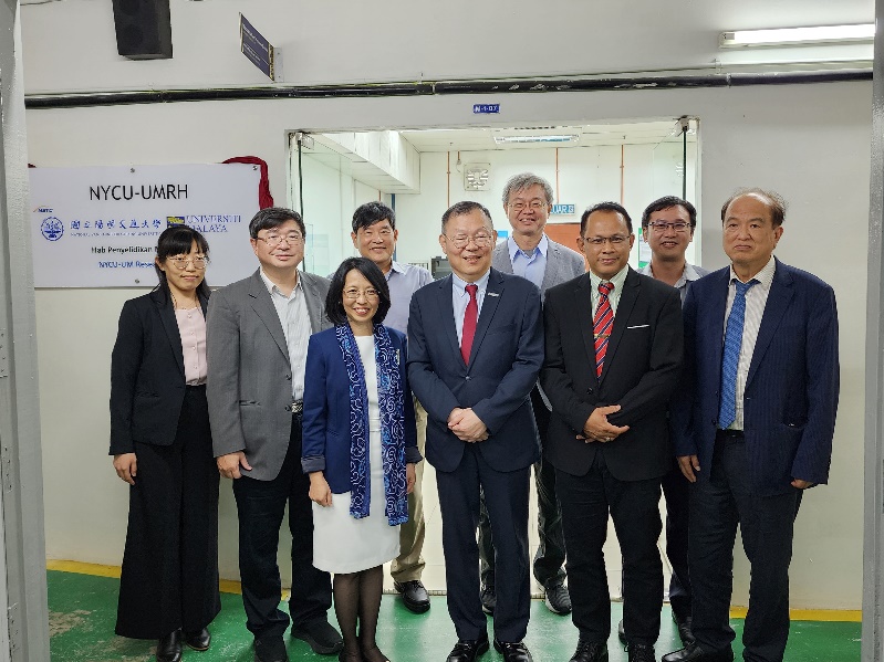 Unveiling Ceremony of the Taiwan-Malaysia Overseas Science and Technology Innovation Center at the Faculty of Engineering, Universiti Malaya.