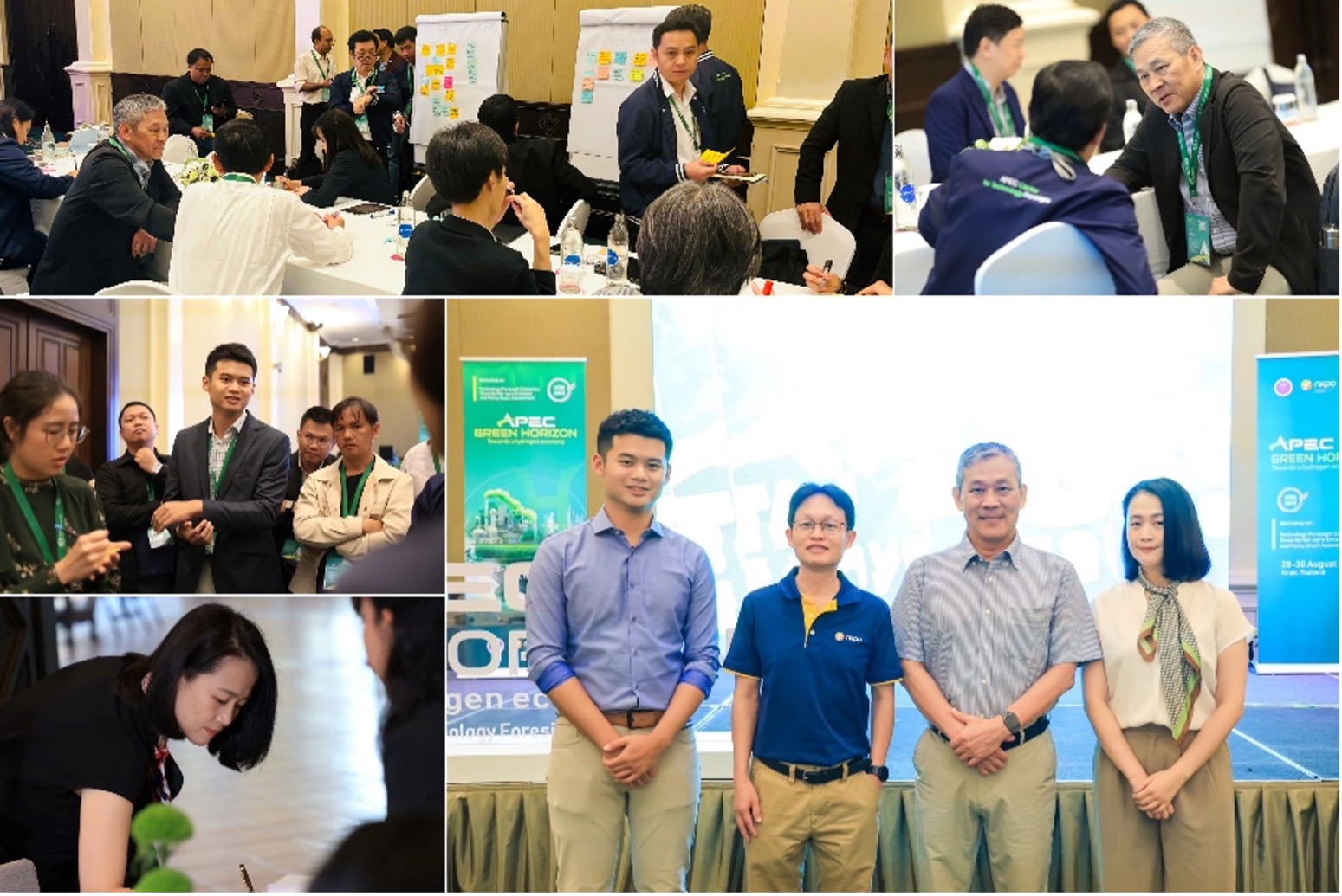 圖三：APEC-ACABT 代表受邀出席，並於淨零技術政策工作坊中交流分享