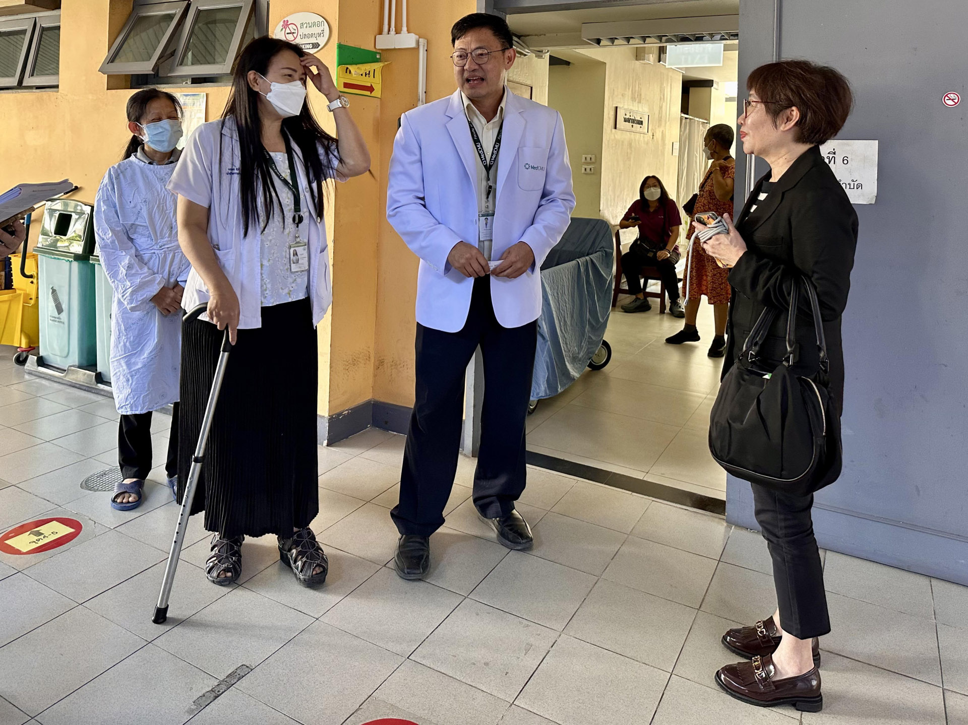 圖 13. 參訪清邁大學復健中心 © TTSTC
