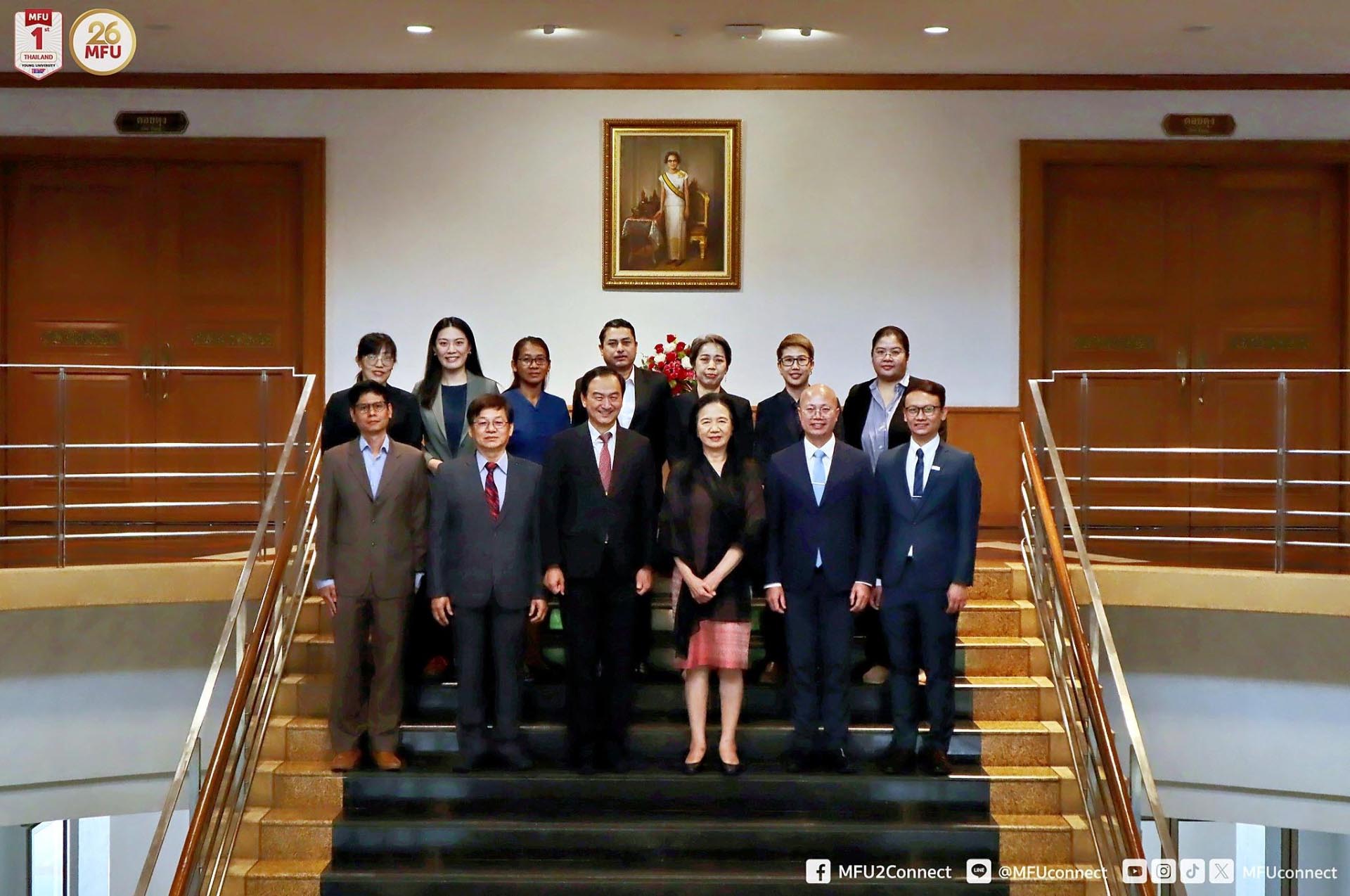 Image: TTSTC Delegation visited Mae Fah Luang University in November 2024 (Source: © MFU / TTSTC)