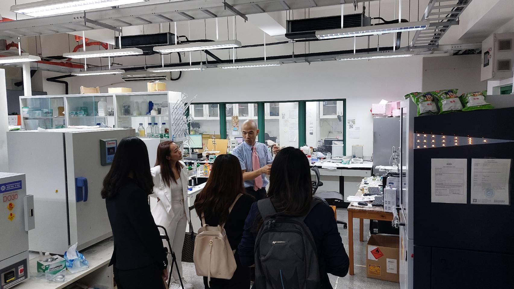 Photo: MFU delegations visited Department of Chemistry, NCKU