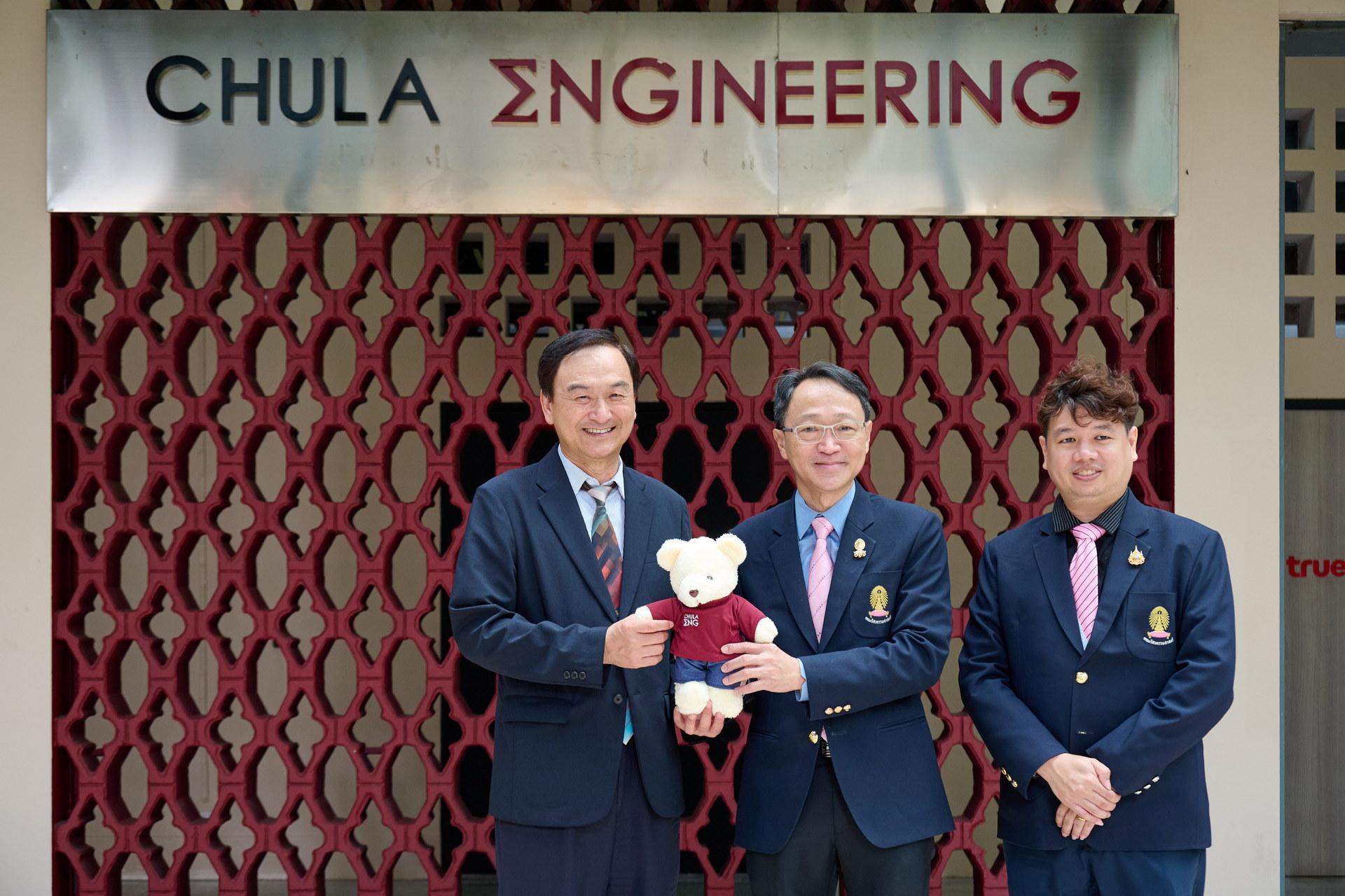 Fig 4. TTSTC visits the new Dean of Chula Engineering