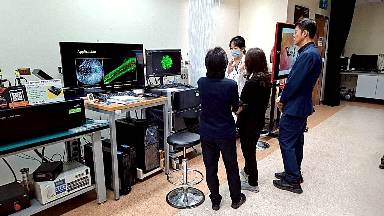 圖 2：泰國宋卡王子大學代表團訪成大醫工系